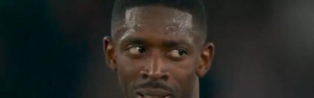 "Ma daj, molim te..." Dembeleova reakcija na Dejvisa je apsolutni hit! /VIDEO/