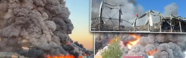 (VIDEO) Direktan pogodak! Pakao se nadvio nad Ukrajinom, samo im je još ovo falilo: Rusi bez milosti razaraju sve pred sobom