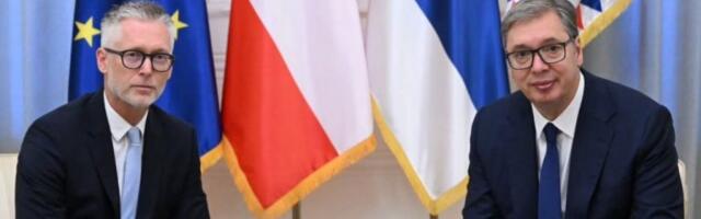 VUČIĆ SE SASTAO SA EBNEROM: Cenim angažovanje ambasadora i otvoren pristup koji je pokazao tokom boravka u Srbiji
