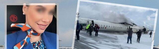 OVO JE PRELEPA VANJA KOJOJ SE BORE ZA ŽIVOT! Srpska stjuardesa bila u avionu "Delta Erlajnsa" koji je se srušio u Torontu (FOTO)