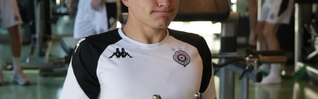 Dan posle debakla od Mure crno-beli odradili samo trening u teretani (FOTO)