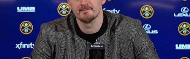 Jokić "zapalio" konferenciju: Vikao sam na TV, "Onaj odozgo" me čuva, iz bizarnog razloga sam ubrzao oporavak