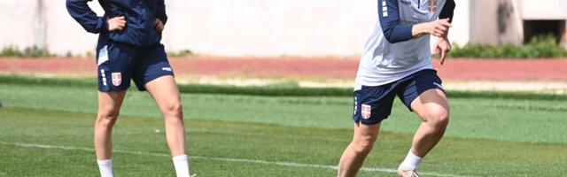 Srbija odradila poslednji trening pred Italiju /GALERIJA/