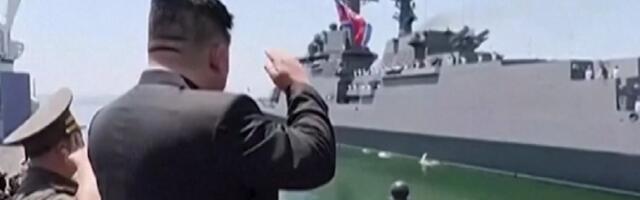 (VIDEO) Strah na morima: Kim pustio u rad svoju novu igračku - razarač od 5.000 tona