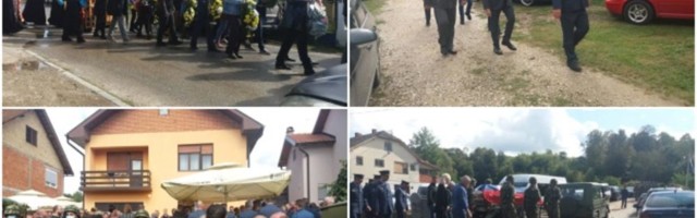 POSLEDNJI POZDRAV KAPETANU ZVONKU: Sahranjen pilot Vasiljević, poginuo iznad rodnog sela, tuga u Donjoj Borini (FOTO)