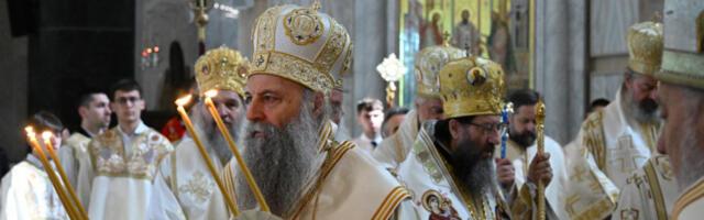 POČELO REDOVNO ZASEDANJE SABORA SPC U BEOGRADU! Patrijarh Porfirije služio sabornu liturgiju! (FOTO)