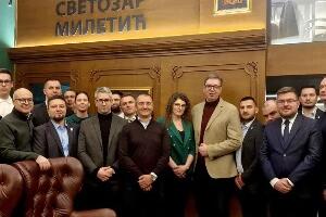 Председник Вучић се састао са члановима Фондације "Светозар Милетић"
