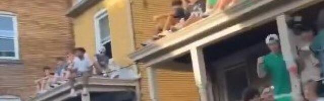 NAJMANjE 16 OSOBA POVREĐENO KADA SE URUŠIO KROV NA ZABAVI: Troje u teškom stanju (VIDEO)