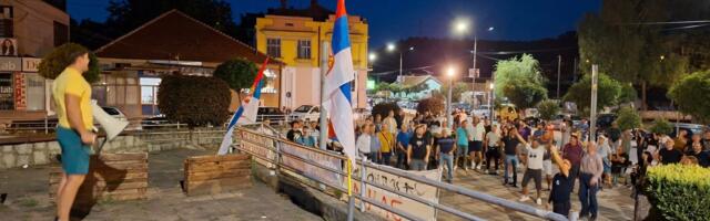 Protest u Hanu: Podrška studentkinji Nikolini i svim borcima protiv režima FOTO/VIDEO