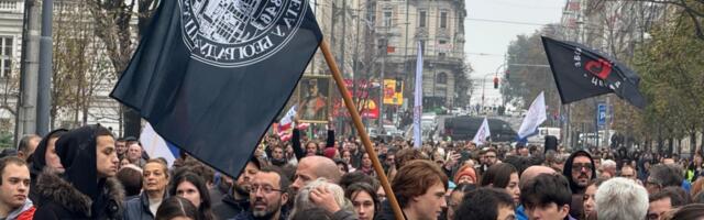 U Beogradu protest protiv rušenja Generalštaba