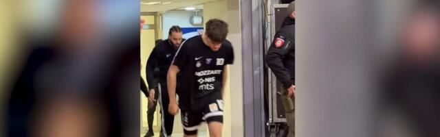 Sve je spremno za drugo polufinale Kupa: Košarkaši Partizana i Mege istrčali na paket