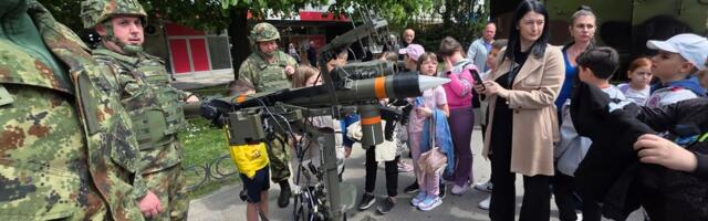 Od „Mistrala“ do „Lazara“ – evo šta je danas prikazano u centru Leskovca na Sajmu vojske