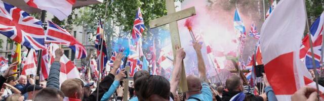 PROTESTI U LONDONU: Desničari i propalestinski demonstranti na ivici sukoba