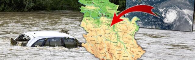 Ulice pod vodom, vetar nosi sve pred sobom: Snažno nevreme pogodilo ovaj srpski grad (VIDEO)