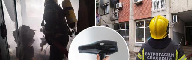 EKSPLODIRAO JOJ JE FEN U RUCI, GORELA JOJ JE CELA KUĆA, A ONA JE ODBIJALA DA IZAĐE! Stanari otkrili detalje požara iznad vrtića u Lazarevcu! (foto)