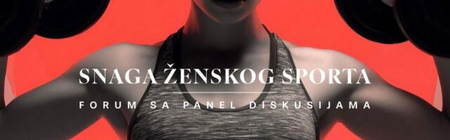 SNAGA ŽENSKOG SPORTA Pratite uživo Sportalov forum, prva se obraća ministarka za rodnu ravnopravnost Tatjana Macura