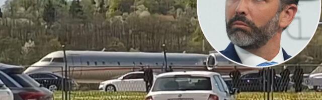 POGLEDAJTE POLICIJSKU PRATNJU PRILIKOM DOLASKA TRAMPA JUNIORA U BANJALUKU! Sledi panel diskusija u Banskom dvoru (VIDEO)