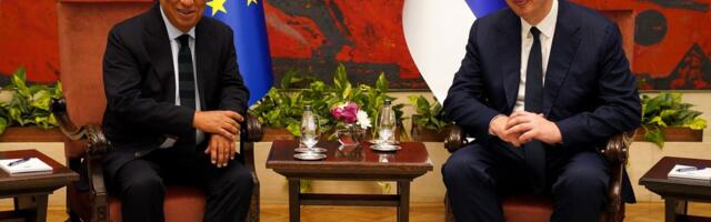 Vucic talks about open exchange of ideas and plans for the future with EU's Costa