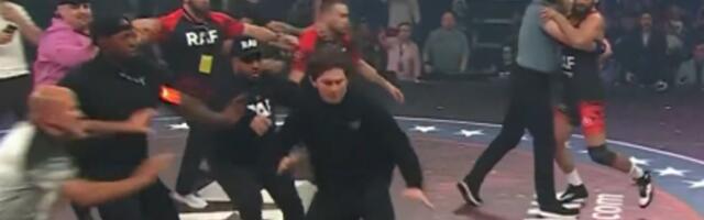 Masovna tuča nakon borbe: Čimaev savladao Danisa, pa nastao haos! /VIDEO/