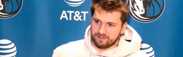 Luki Dončiću pred novinarima zazvonio telefon, izbor melodije  ODUŠEVIO JE SRBIJU! /VIDEO/