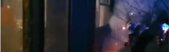 Zapalio se autobus na liniji 511 (VIDEO)