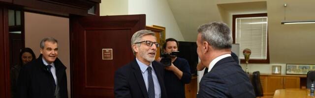 Manifestacija “Bonžur Čačak“: Poseta ambasadora Francuske Pjera Košara