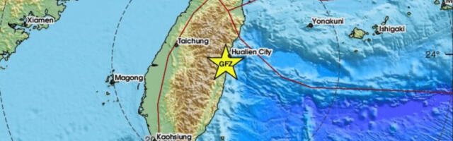 Dva snažna zemljotresa pogodila Tajvan