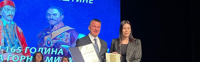 Zlatna medalja Takovski ustanak za ministarku Irenu Vujović