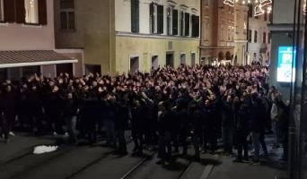 NOĆNA ŽURKA! DELIJE PRODELIFOVALE GRACOM: Danas okupljanje u centru grada i korteo do stadiona