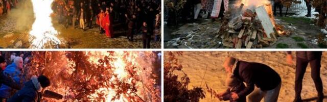 OVAKO JE DOČEKAN BOŽIĆ ŠIROM SRBIJE! Veličanstveni prizori paljenja badnjaka, deca u prvim redovima, a sa Ljubića poručuju: "Ovo stvarno vredi doživeti!" (FOTO,VIDEO)