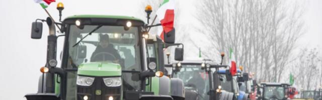 Пољопривредници тракторима блокирали саобраћај у Милану због споразума ЕУ - Меркосур