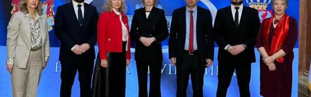 ČLANOVI DELEGACIJE NARODNE SKUPŠTINE PRI PS SE SA IZVESTIOCIMA MONITORING KOMITETA: Pantić Pilja izrazila očekivanje da će Srbija preći u post monitoring fazu