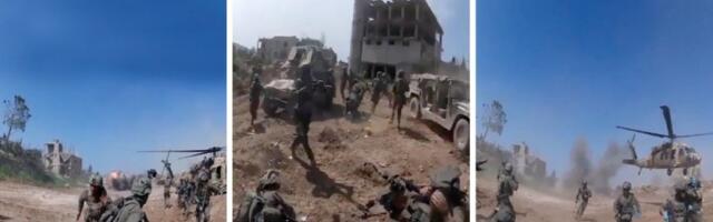 (VIDEO) Krvava zaseda za Izrael! Bukti kopneni rat na Bliskom istoku: Sačekali da slete helikopterom, pa sručili sve na neprijatelja