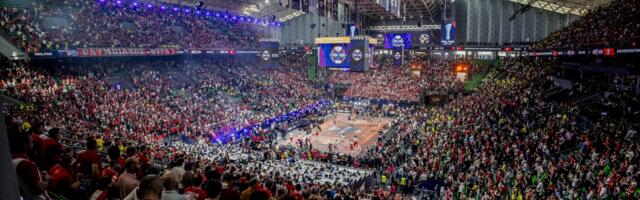 Spektakl u Atini: Vatra, antička Grčka i huk navijača Olimpijakosa obeležili otvaranje Fajnal fora Evrolige