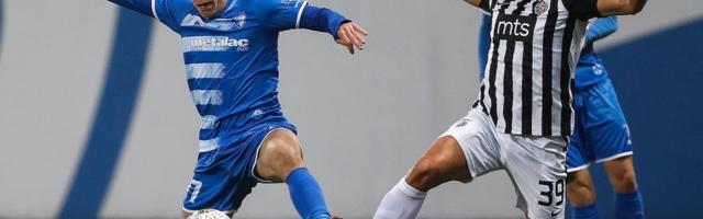 POLUVREME: Partizan - Metalac 1:1, ofanziva domaćina u završnici prvog dela