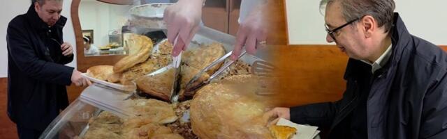 Vučić je ovo morao da proba: Pogledajte šta je predsednik radio u Nišu (VIDEO)