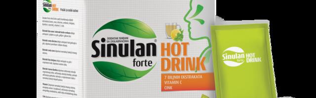 Prirodno olakšanje za disajne puteve i jačanje imuniteta: Sinulan Forte Hot Drink i Sinulan Forte  Junior