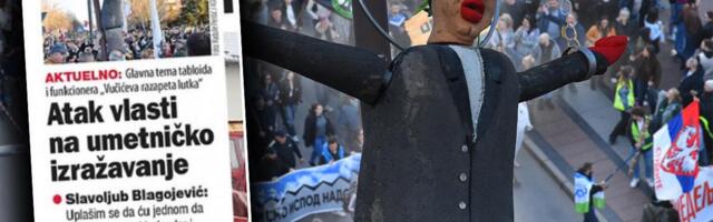 LICEMERJU I BESKRUPULOZNOSTI ŠOLAKOVIH MEDIJA NEMA KRAJA! Poziv na ubistvo predsednika Vučića za njih je "umetničko izražavanje"?!