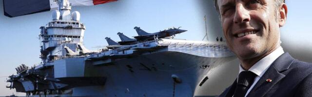 MAKRON STIŽE NA NOSAČ AVIONA, SPREMA MISIJU PROTIV IRANA U ORMUSKOM MOREUZU! Francuski predsednik se obratio u Pafosu: Napad na Kipar je NAPAD NA EVROPU (FOTO)