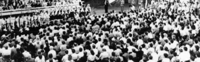 Лажни атентат на Фрању Туђмана у Бенковцу