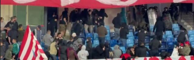 Haos pred početak finala Kupa Srbije: Delije u okršaju sa policijom, pomeren početak utakmice