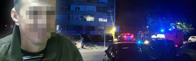 OVO JE OSUMNJIČENI ZA UBISTVO ŽENE U NOVOM SADU: Pogledajte kako ga je policija sinoć izvela iz stana smrti! (foto,video)