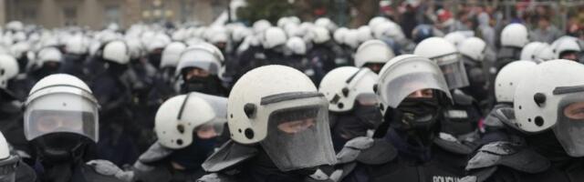 MUP se oglasio: Na protestu u BG u piku bilo 107.000 ljudi