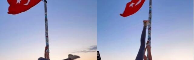 Influenserka iz BiH IZAZOVNO zaplesala oko zastave u Turskoj, preti joj zatvor (VIDEO)