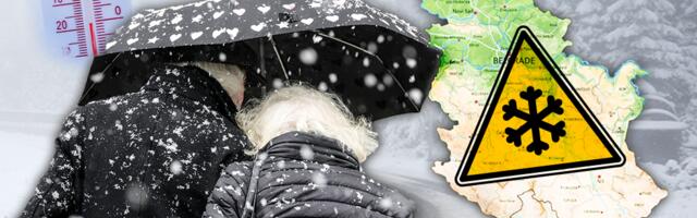 OBLAČAN I HLADAN DAN! Sneg, susnežica i kiša u celoj zemlji, a EVO šta nas očekuje u narednim danima!