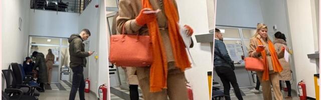 (FOTO) MELINA DOŠLA U BEOGRAD PO VAŽAN DOKUMENT VEZAN ZA HARISA: Uhvatili smo je u opštinskim prostorijama, evo zašto joj je taj papir bitan