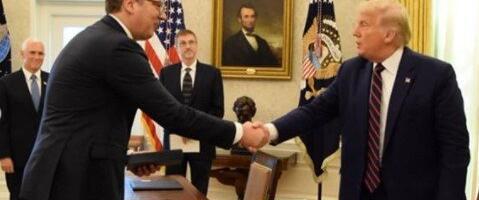 Tramp pisao Vučiću: “U ime naroda SAD, upućujem najiskrenije čestitke Vama i narodu Srbije…”