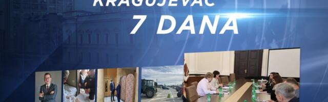 InfoKG 7 dana: Savić potpredsednik Saveza za eUpravu, u Narodnoj kuhinji se hrani 500 porodica, izvoz 1,8 milijardi €, poljoprivrednici ne odustaju, za zapošljavanje 20 miliona...
