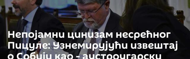 Непојамни цинизам несрећног Пицуле: Узнемирујући извештај о Србији као -  аустроугарски ултиматум