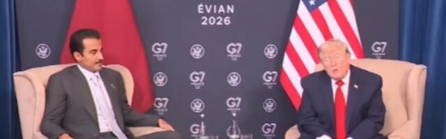 Tramp opet pomešao geografiju! Pred liderima na samitu G7 rekao: "Od Irana do Katara možete peške" (VIDE0)